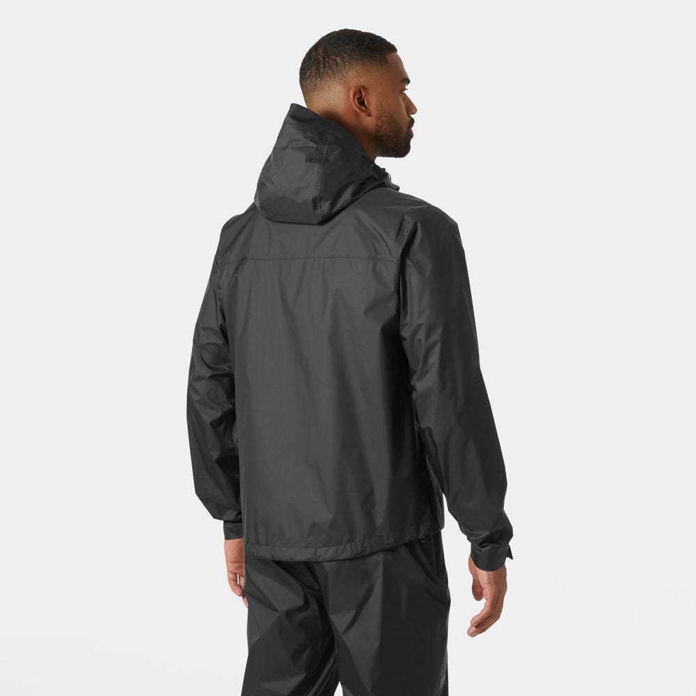 Men's Packable Waterproof Shell Jacket - Green