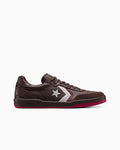 Leather And Suede Skate Low Top Sneakers