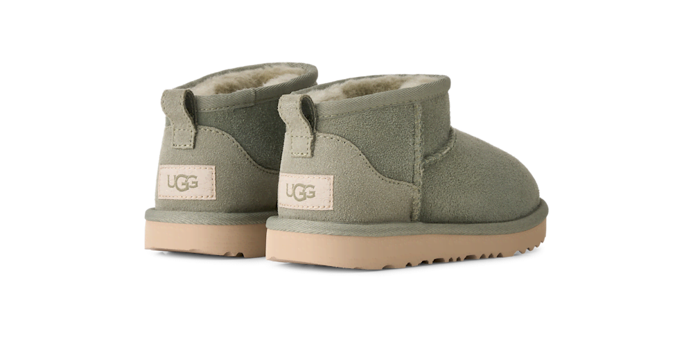 Kids' Low Shaft Sheepskin Boot - Black