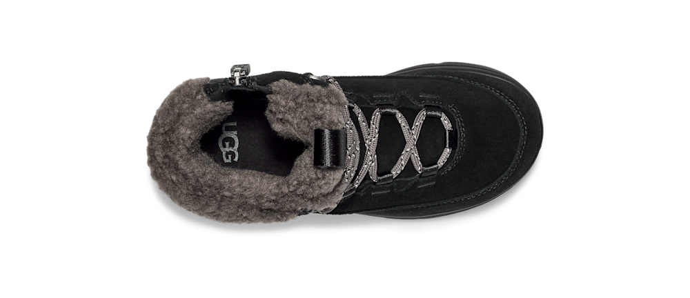 Kids' Waterproof Insulated Lace Boot - Black