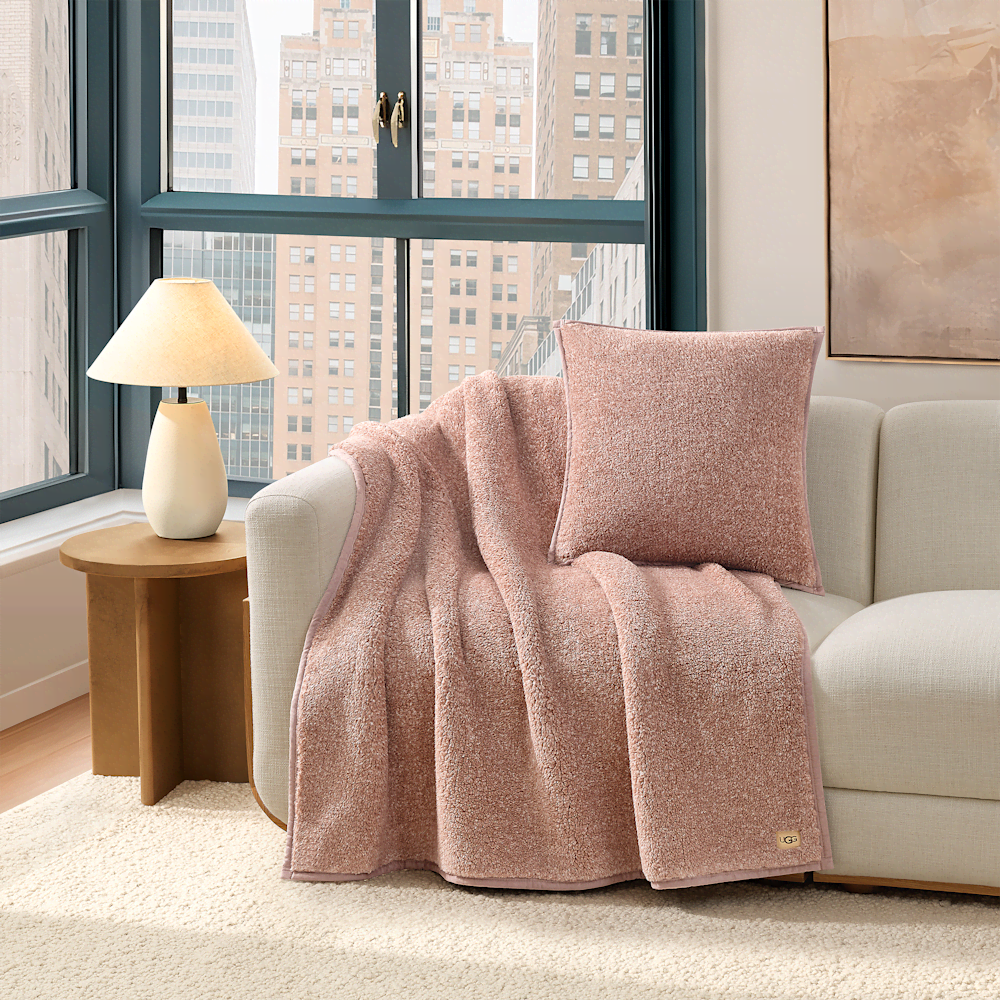 Polyester Throw Blanket 50 x 70 in - Rosewood