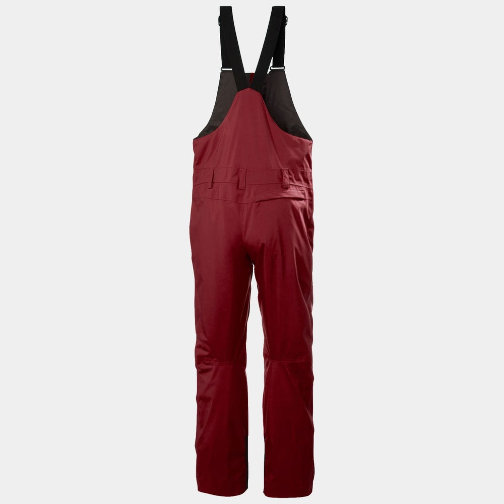Men's Insulated Ski Bib Pants - Green