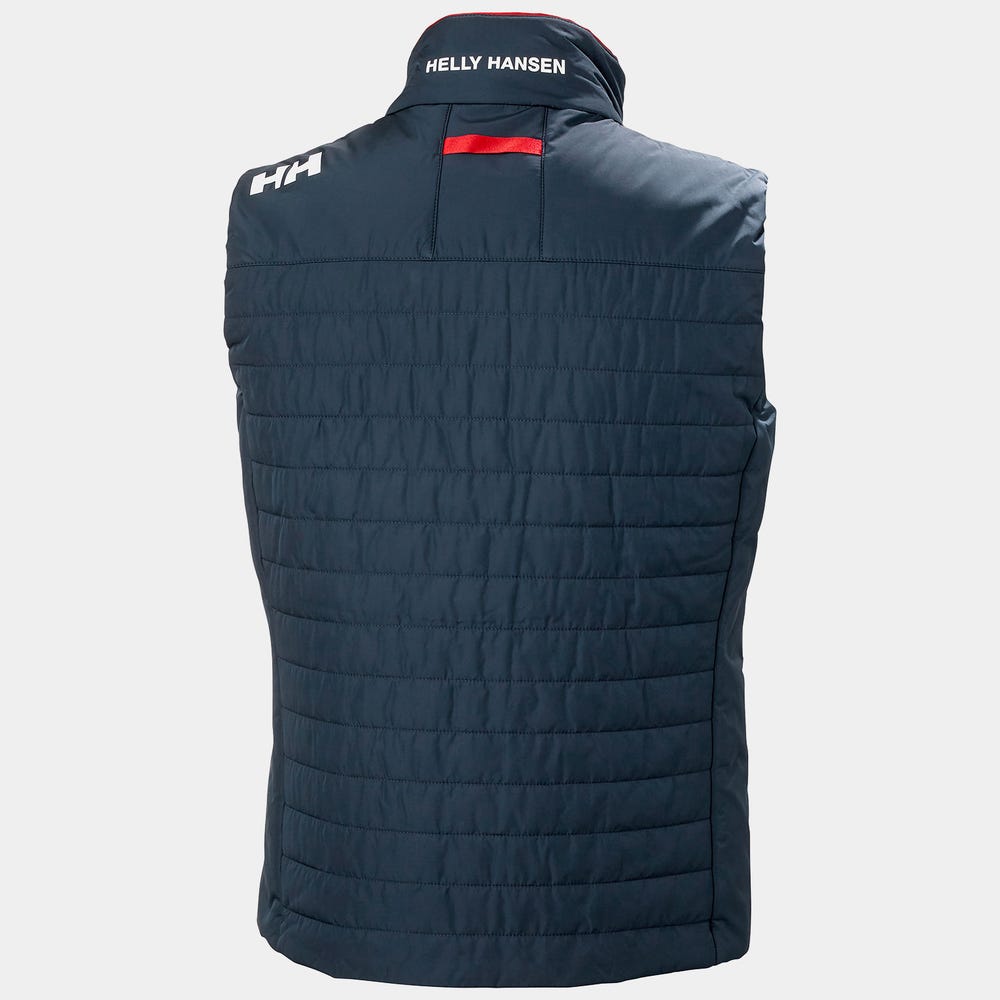 Men's Insulated Sailing Vest - White