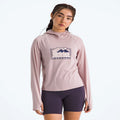 Women's Graphic Hoodie - Pink