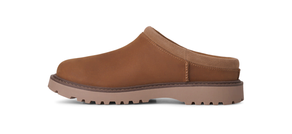 Men's Waterproof Nubuck Clog - Black