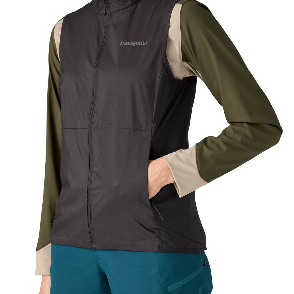 Women's Packable Cycling Vest - Blue