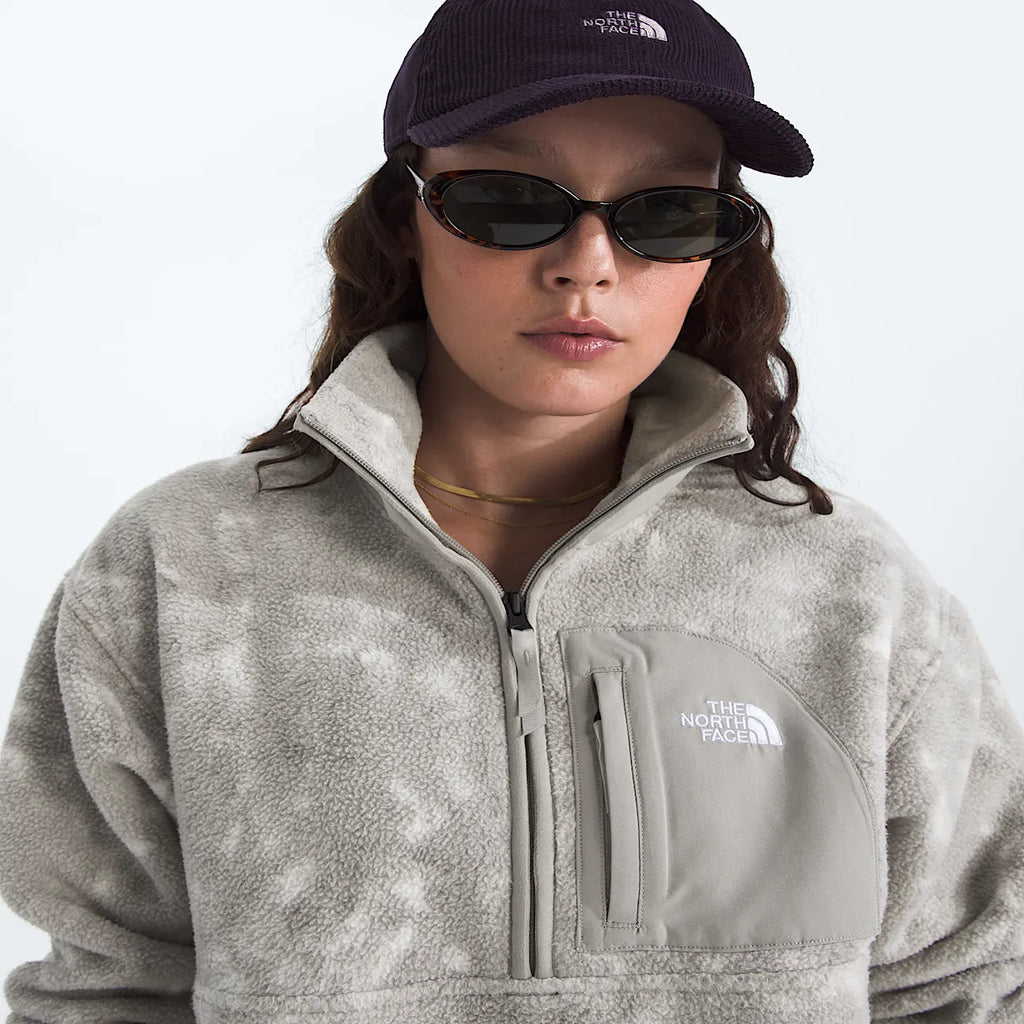 Women's Half-Zip Printed Fleece Jacket