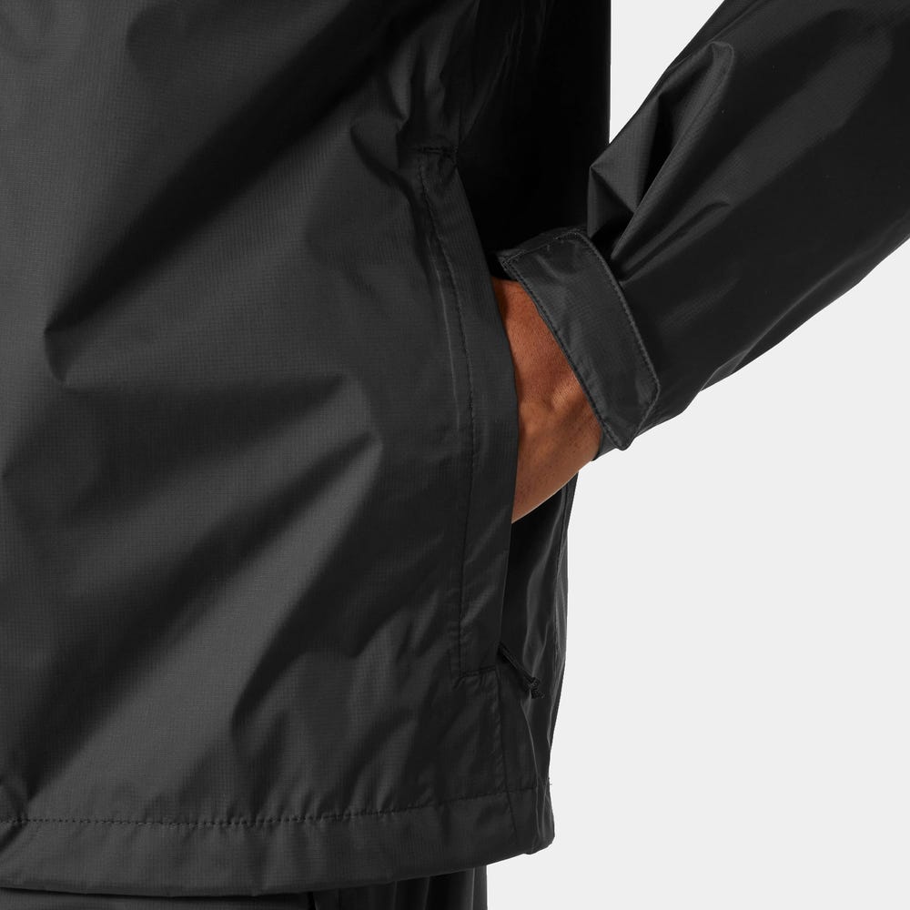 Men's Packable Waterproof Shell Jacket - Green