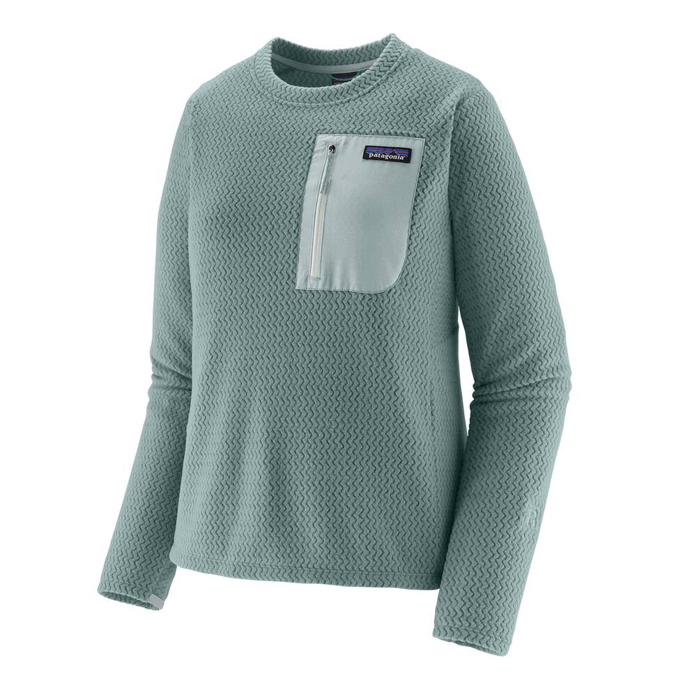 Women's Breathable Fleece Crewneck - Black