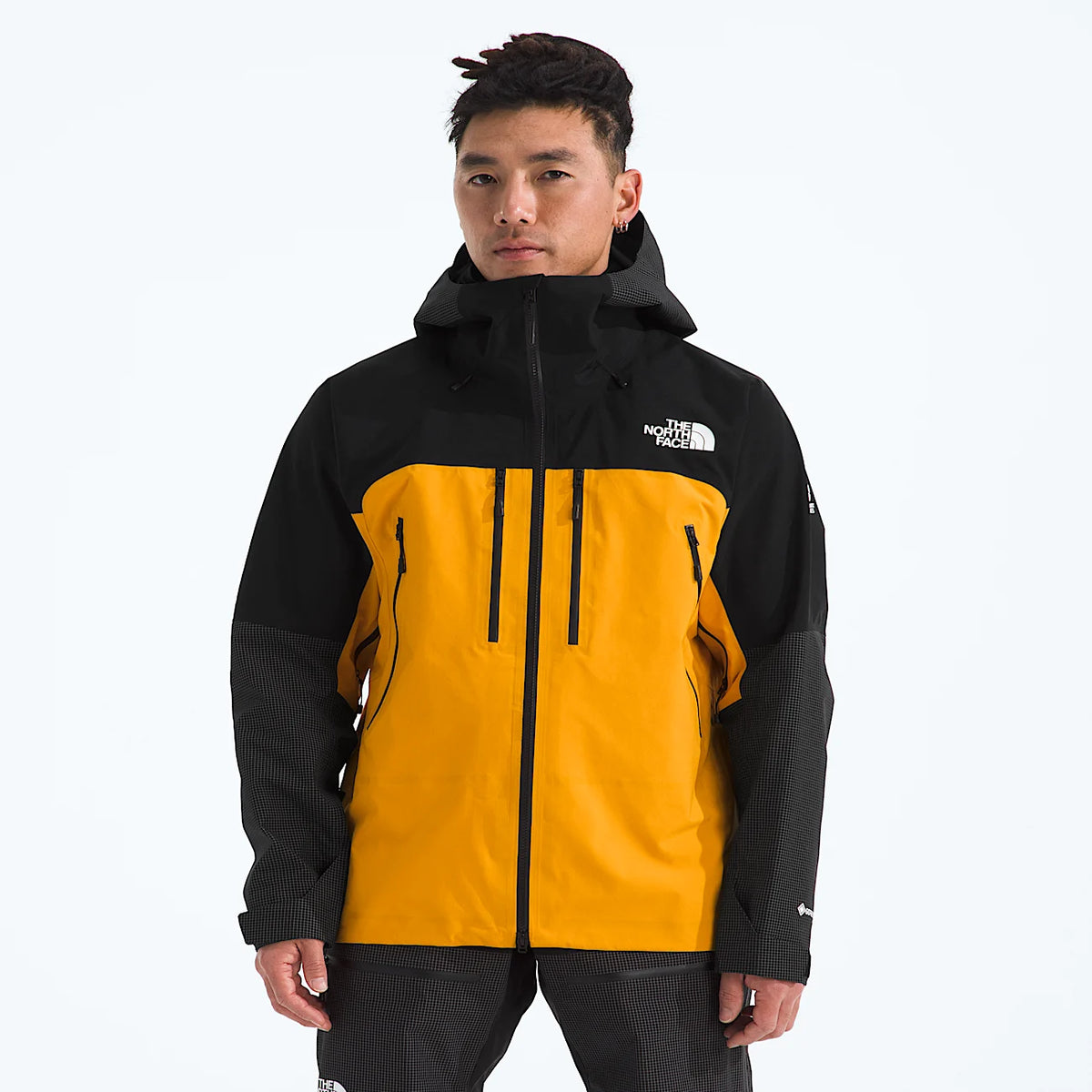 Men's Waterproof Shell Jacket - Gold/Black