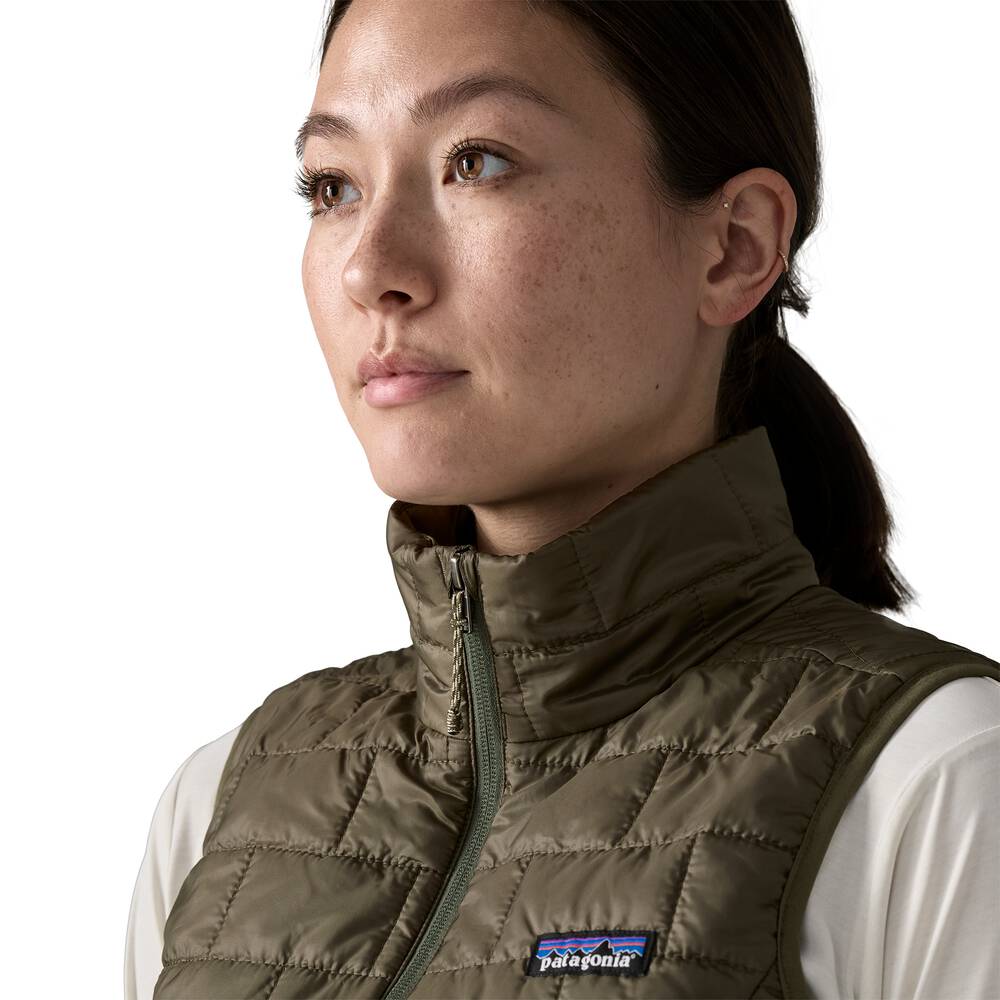 Women's Lightweight Insulated Vest - Green