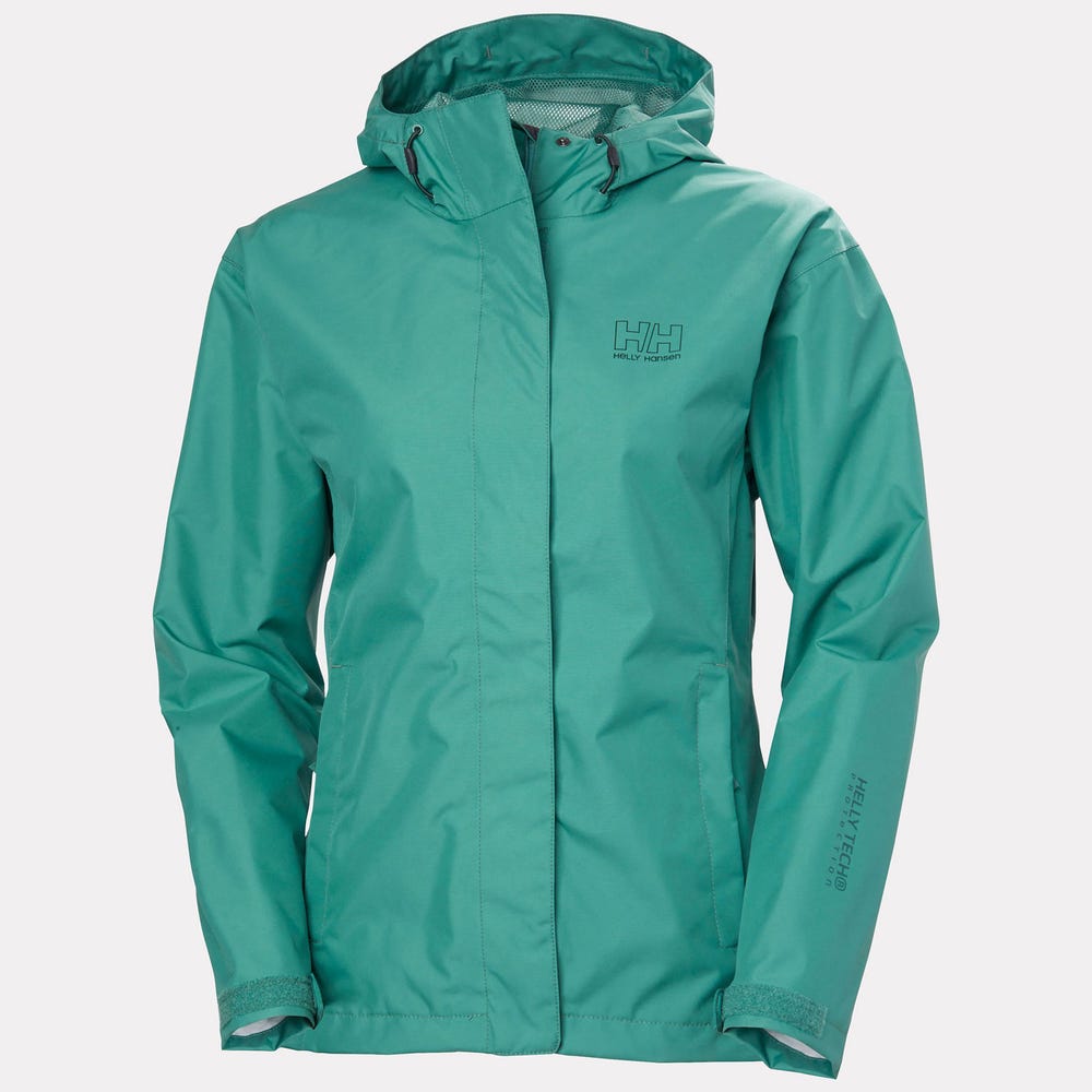 Women's Waterproof Rain Jacket - Hot Pink