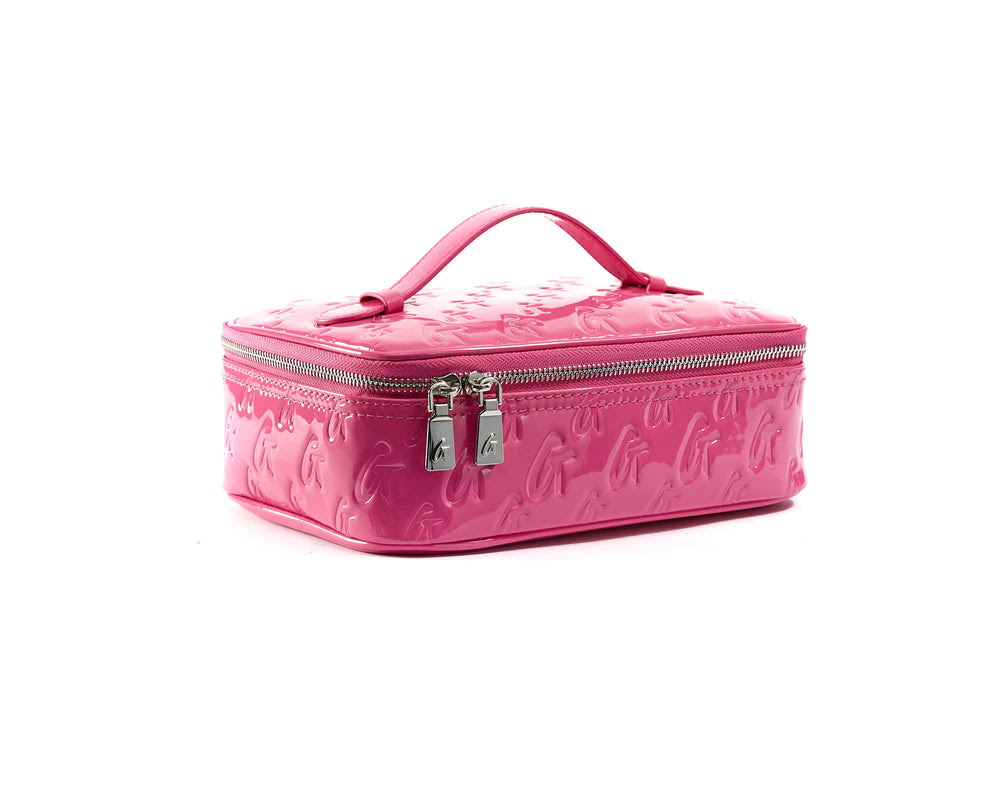 Medium Cosmetic Travel Case - Hot Pink