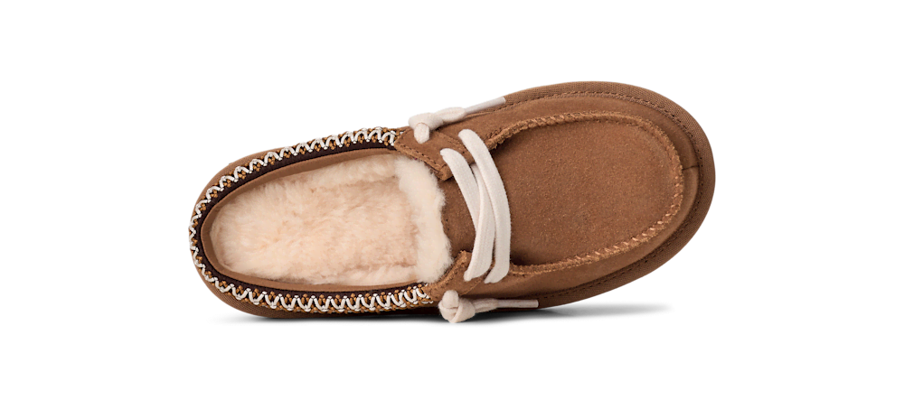 Kids' Suede Lined Mule - Sand