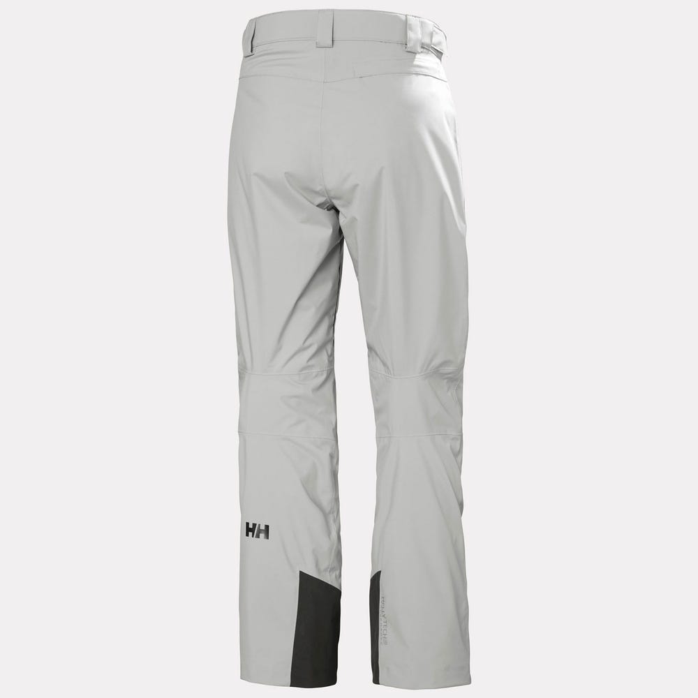 Men's Insulated Ski Pants - Gray Green