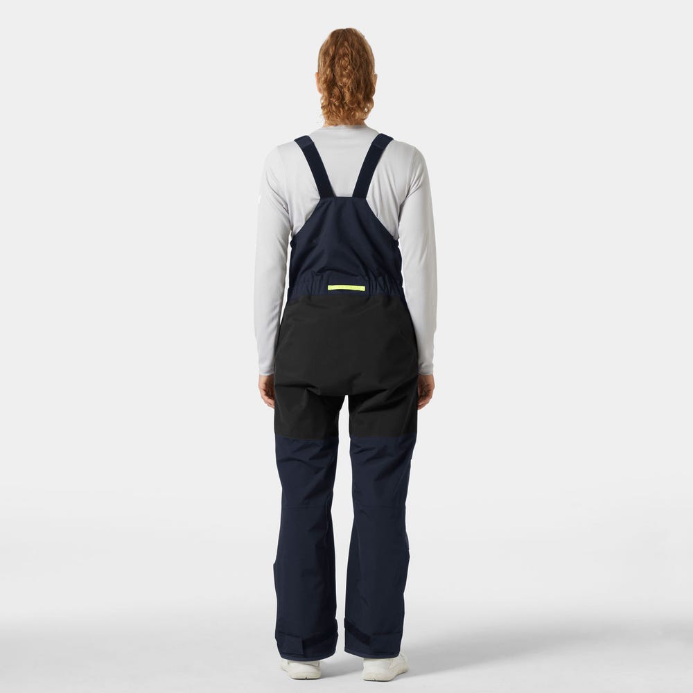 Women's Waterproof Sailing Bib Pants - Navy