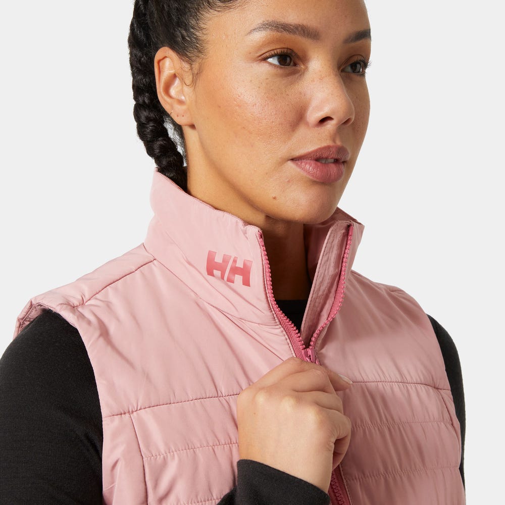 Women's Insulated Sailing Vest - Pink