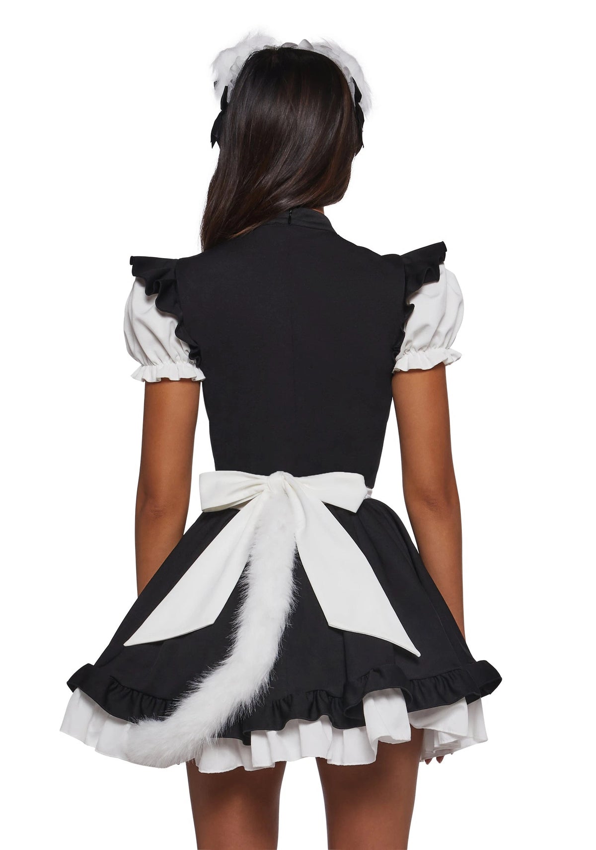 Maid Costume Set - Black And White