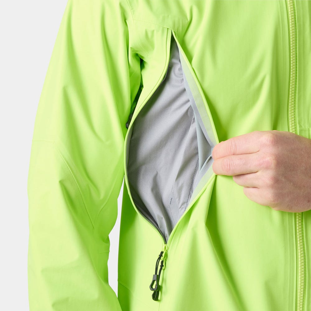 Men's 3-Layer Waterproof Shell Jacket - Blue
