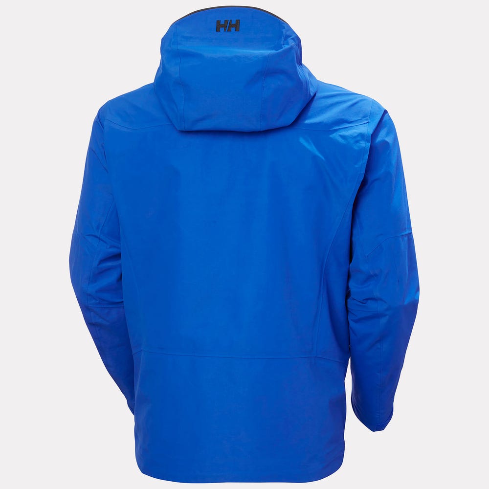 Men's 3-Layer Waterproof Shell Jacket - Blue