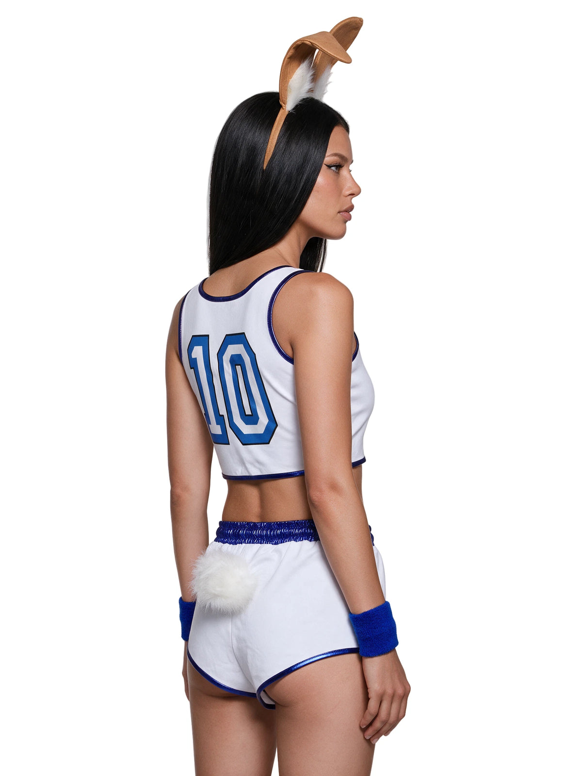 Bunny Squad Crop Top And Shorts Costume