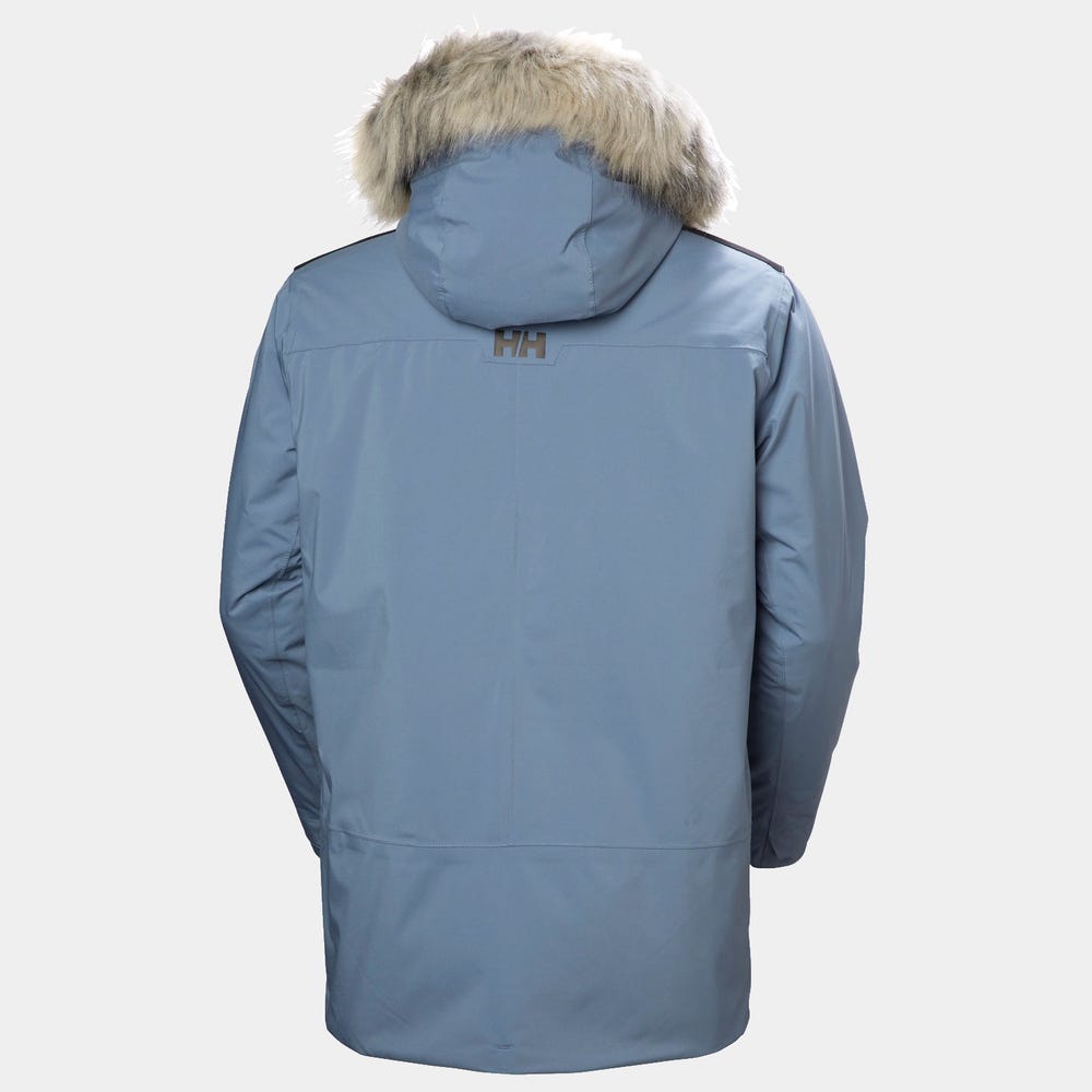 Men's Insulated Waterproof Parka - Gray Green
