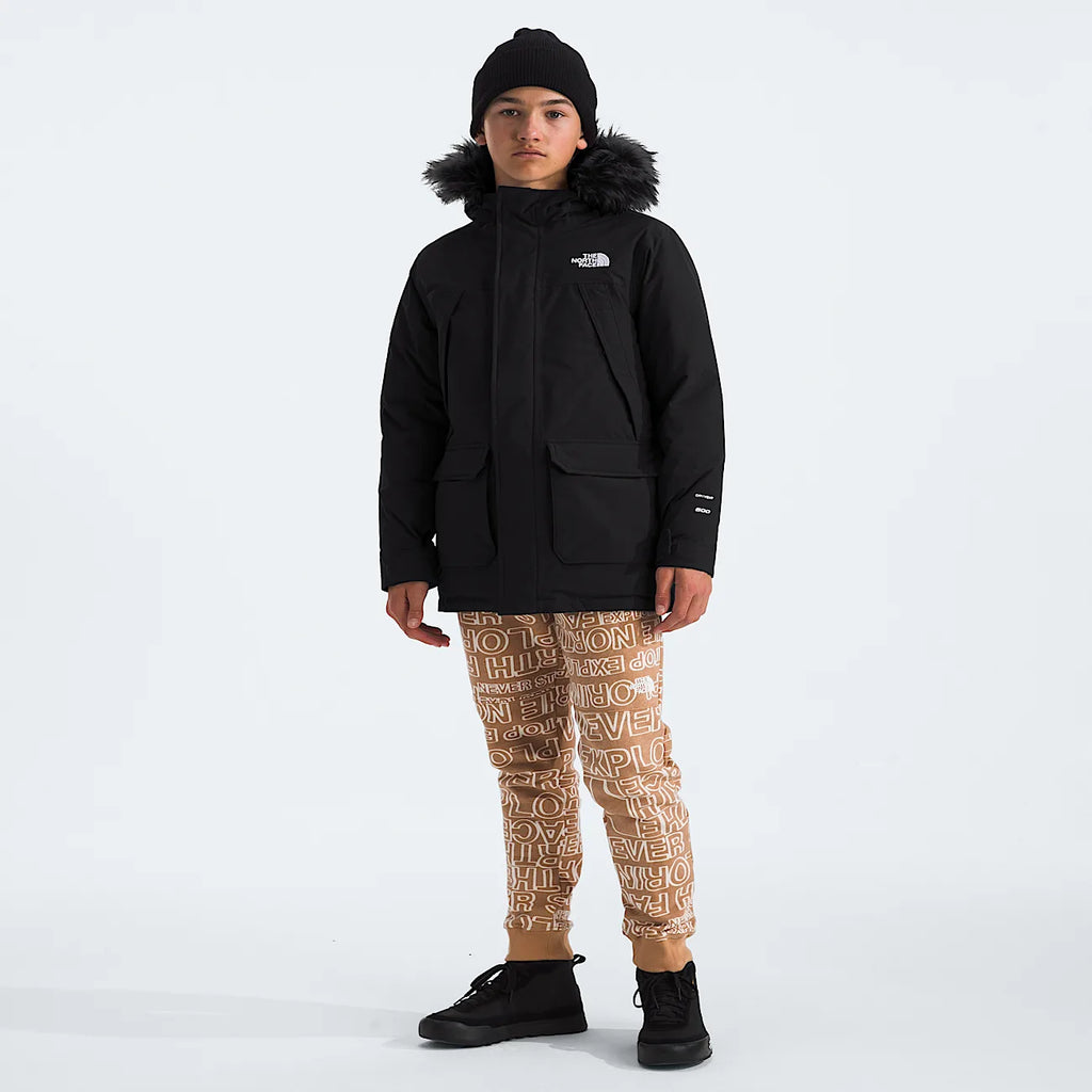 Boys' Insulated Parka - Black