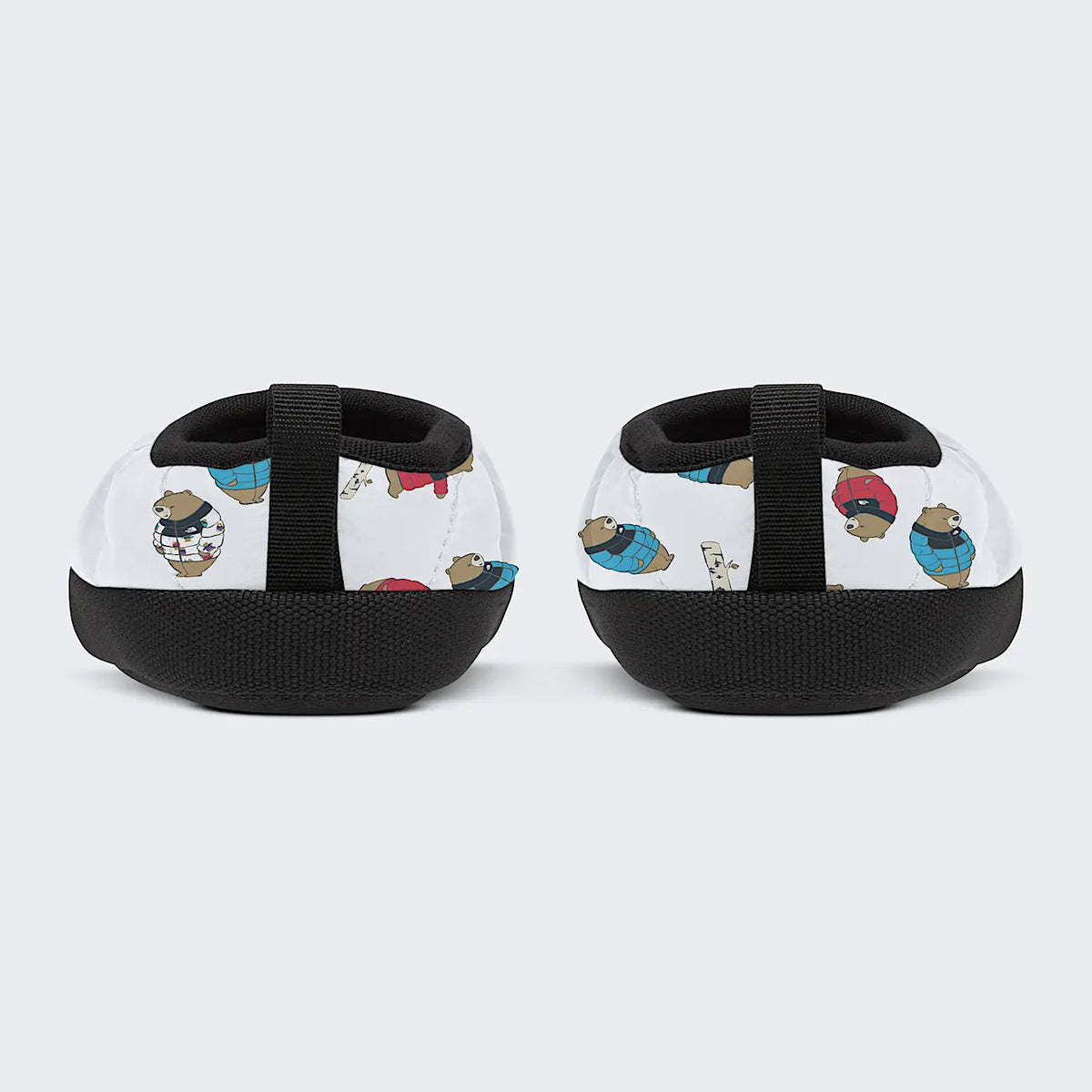 Baby Insulated Mule Slippers - Bear Print