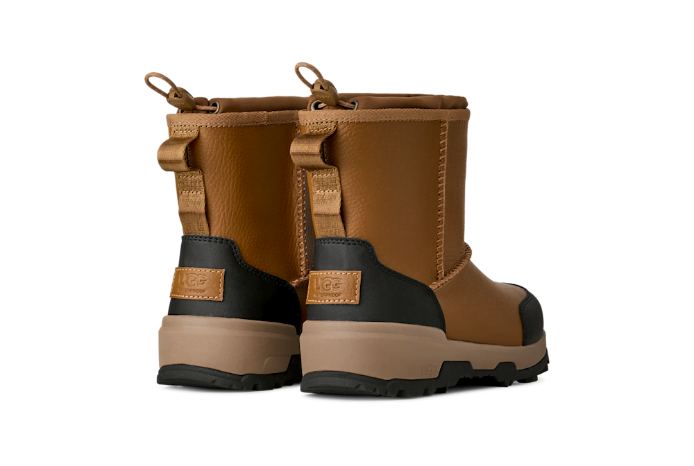 Kids' Waterproof Pull-On Winter Boots - Black