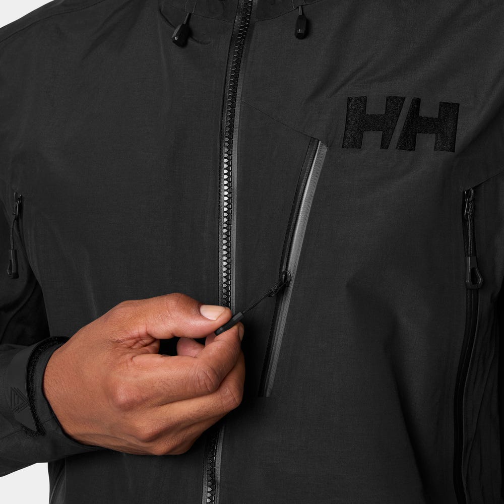 Men's 3-Layer Waterproof Shell Jacket - Blue
