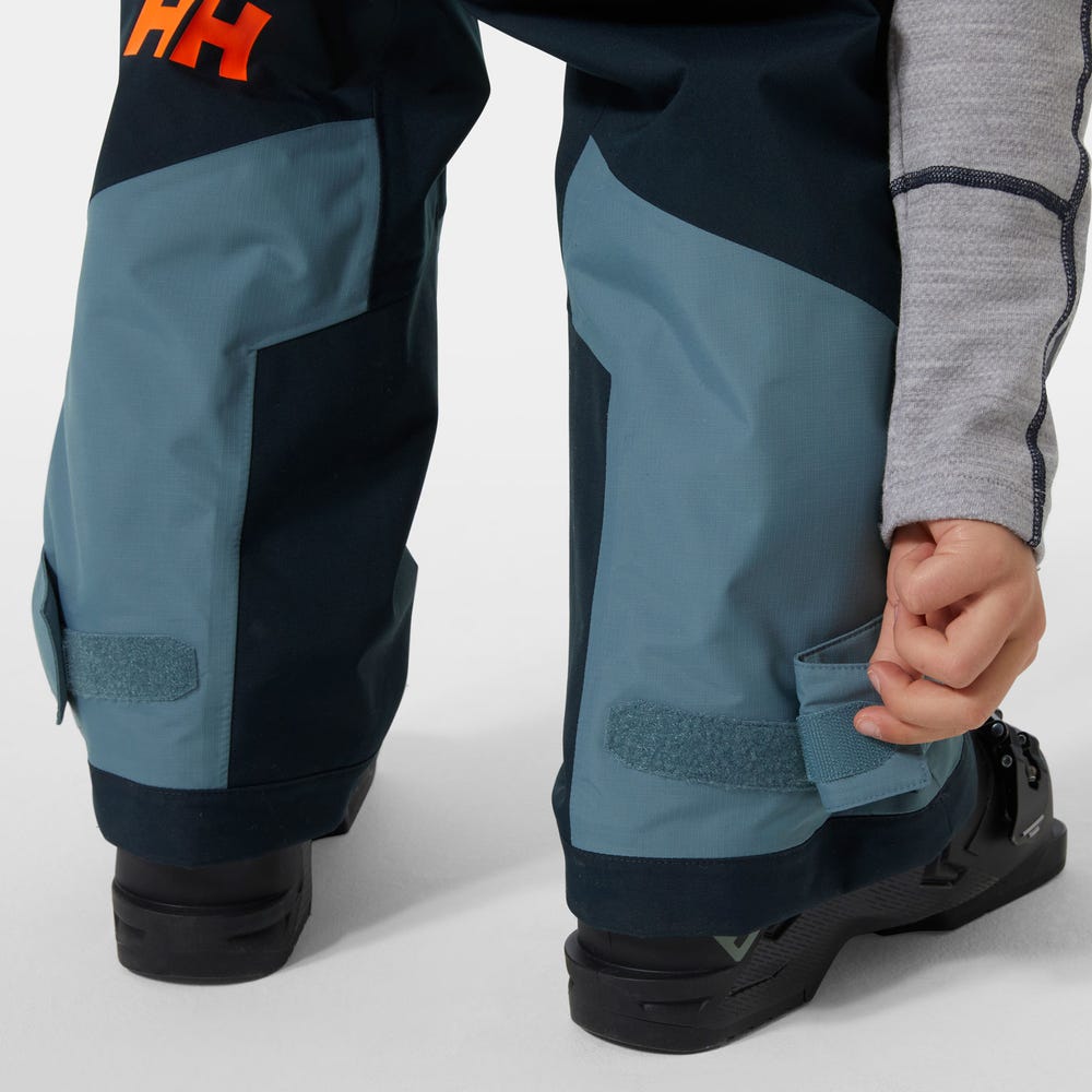 Juniors' Insulated Ski Bib Pants - Black