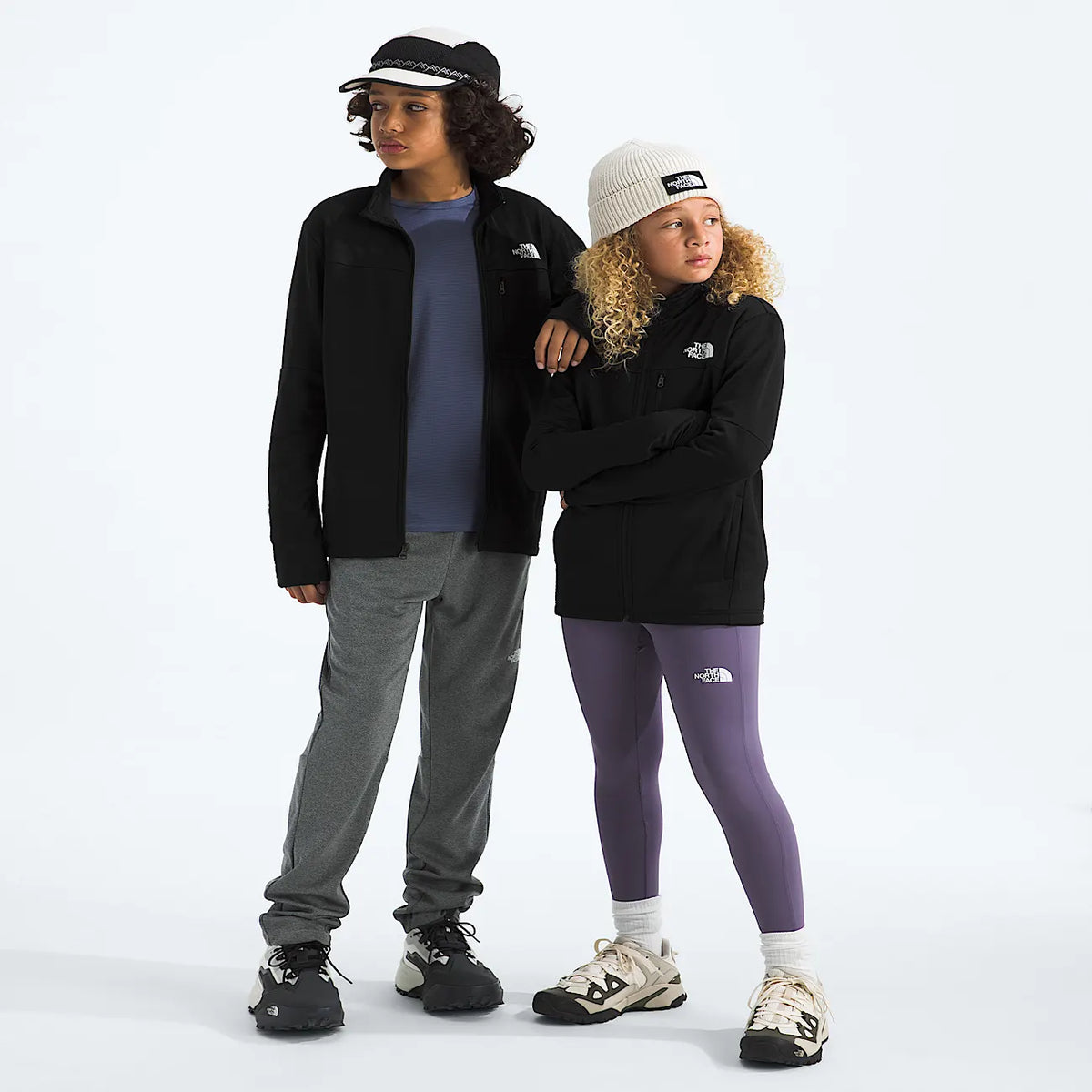 Kids' Full-Zip Mid Layer - Black