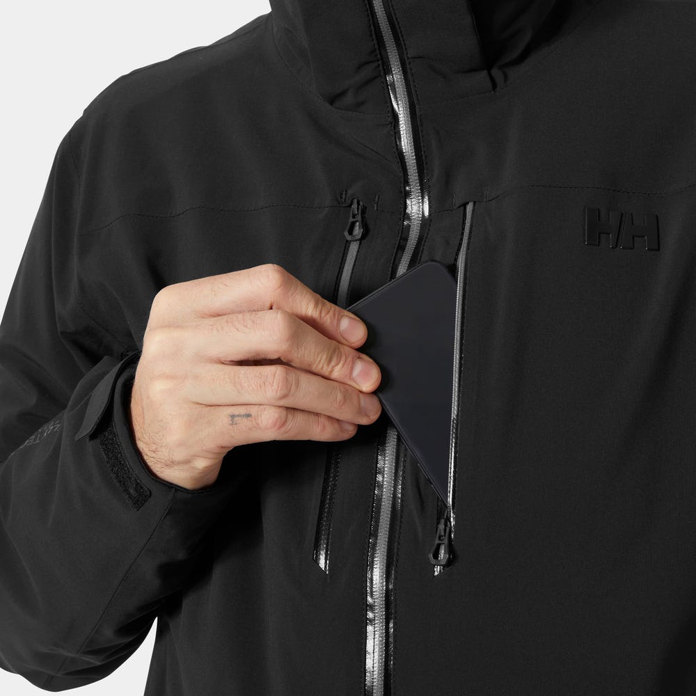 Men's Insulated Ski Jacket - Dark Blue