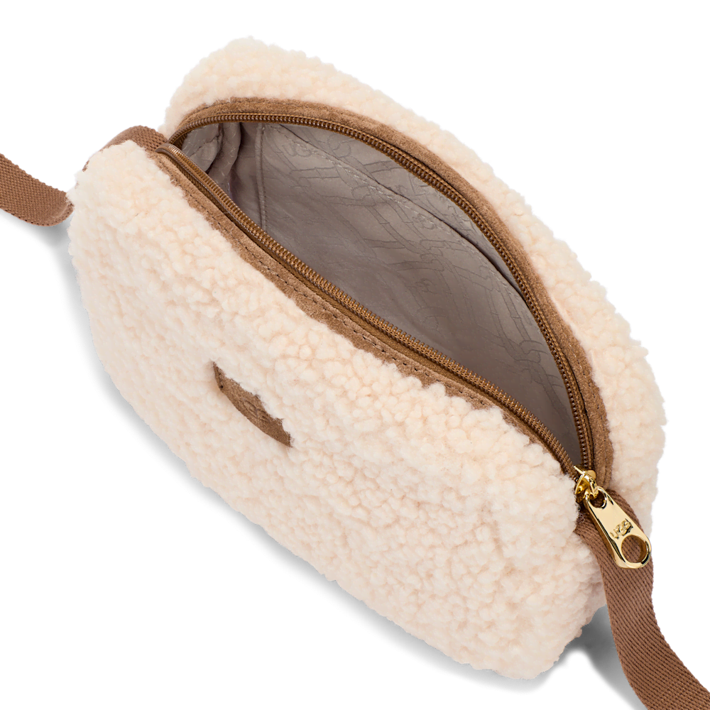 Women's Recycled Fleece Crossbody Bag