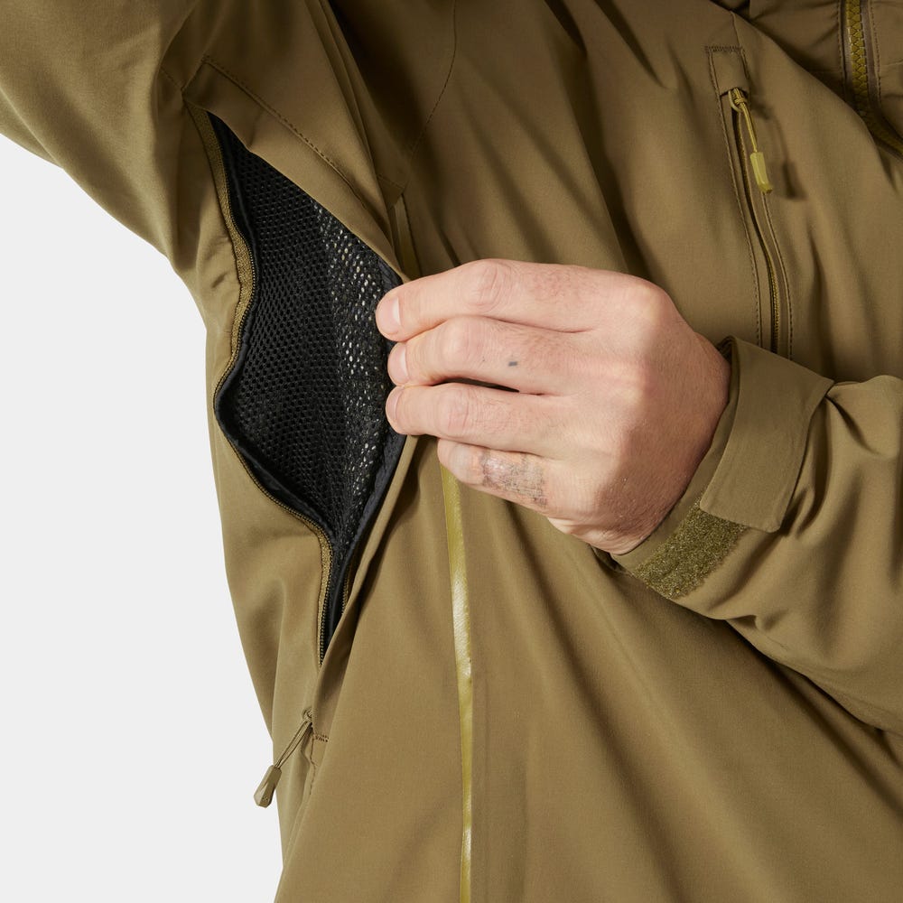 Men's Insulated Ski Jacket - Green