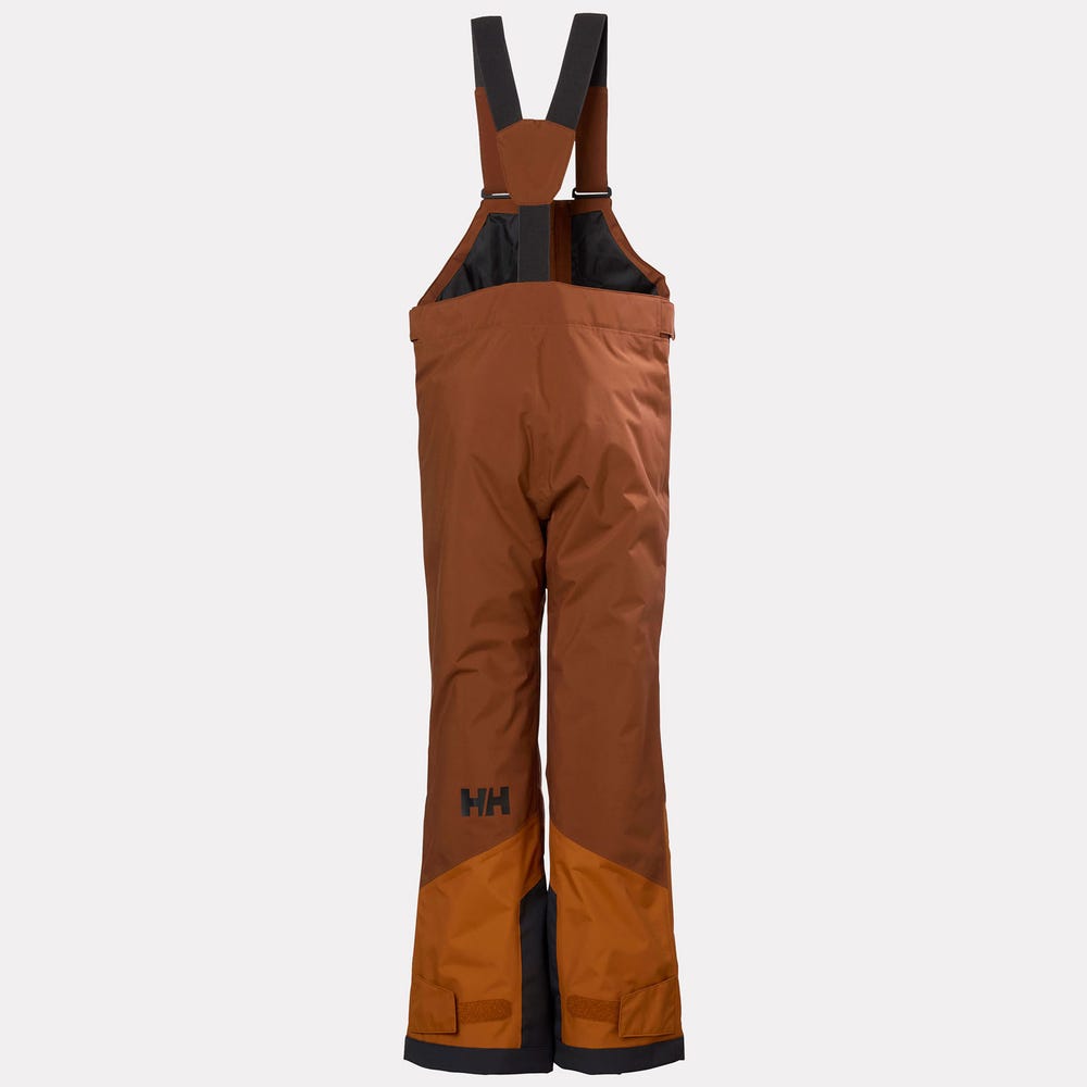 Juniors' Insulated Ski Bib Pants - Black