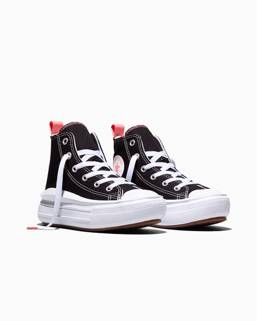 Canvas Platform High Top Sneakers