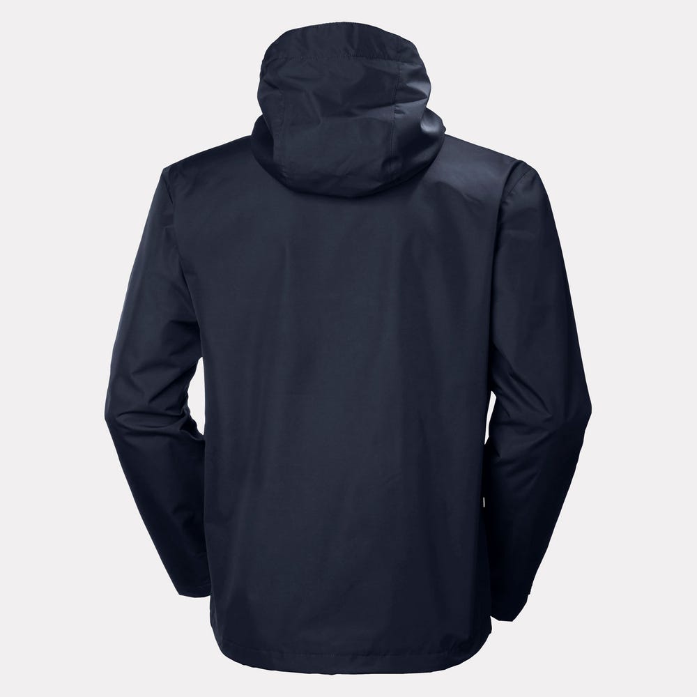 Men's Waterproof Rain Jacket - Mustard