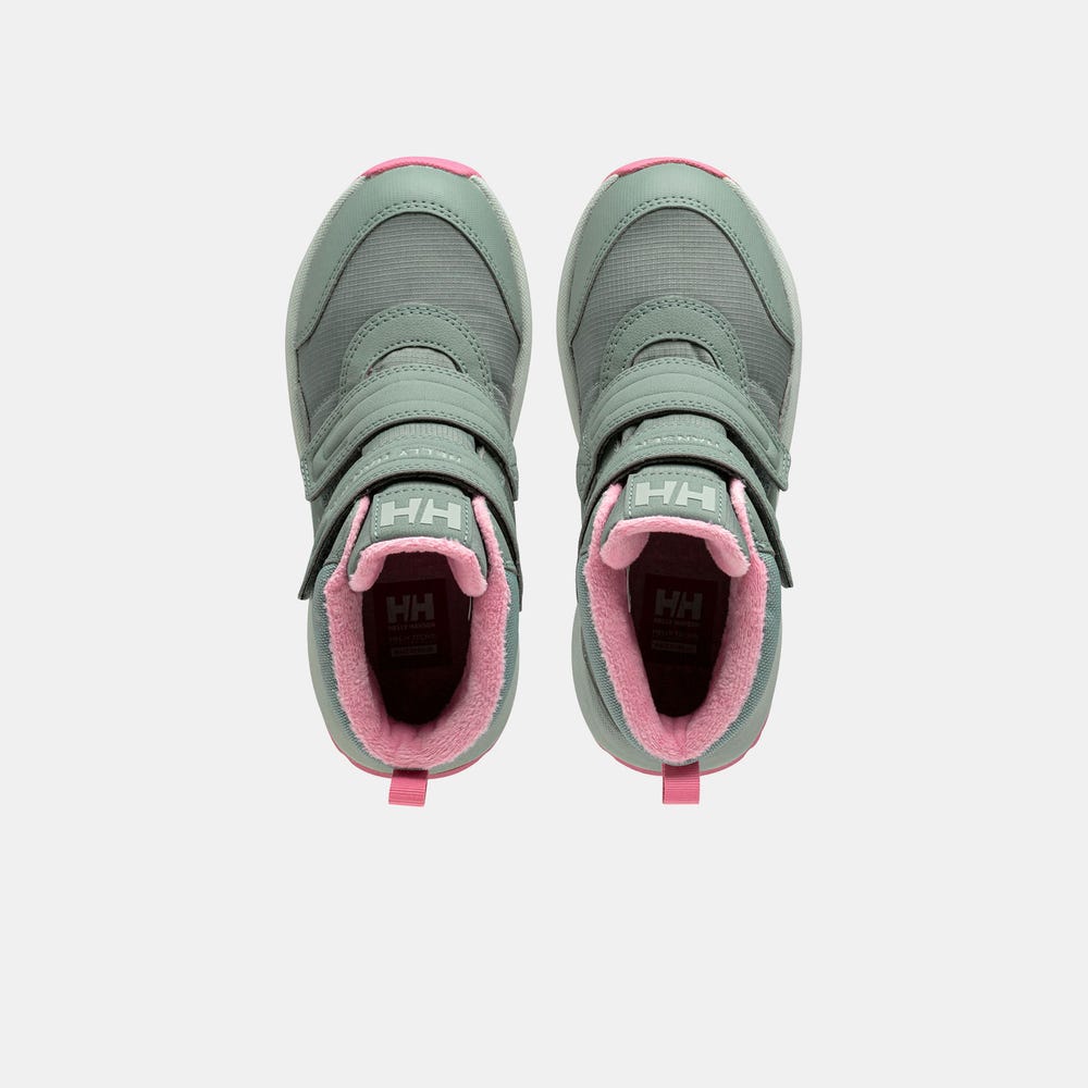 Kids' Insulated Winter Boots - Green