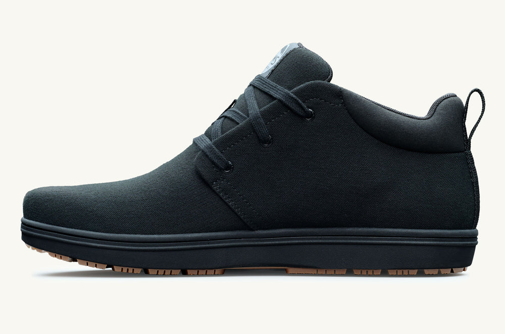 Men's Canvas Chukka Shoe - Black