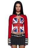 Royal Guard Corset Costume - Red