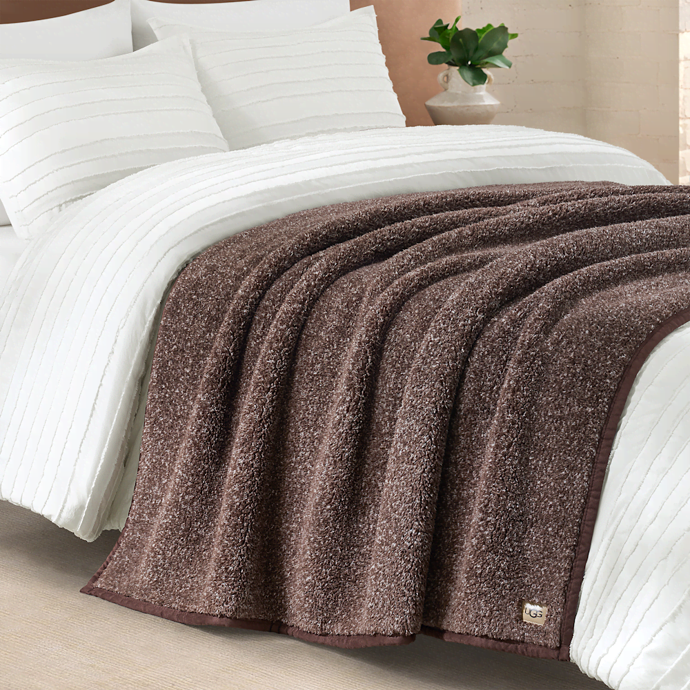 Polyester Throw Blanket 50 x 70 in - Rosewood