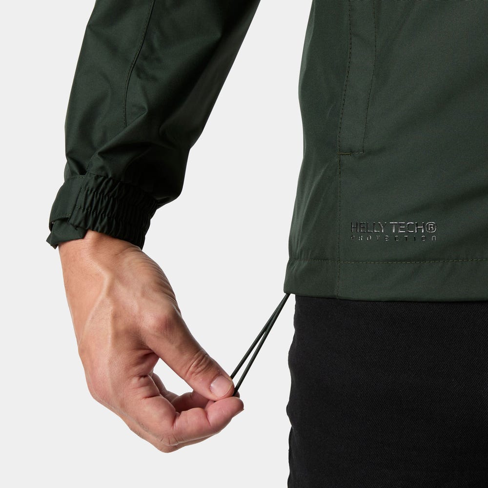 Men's Waterproof Rain Jacket - Green