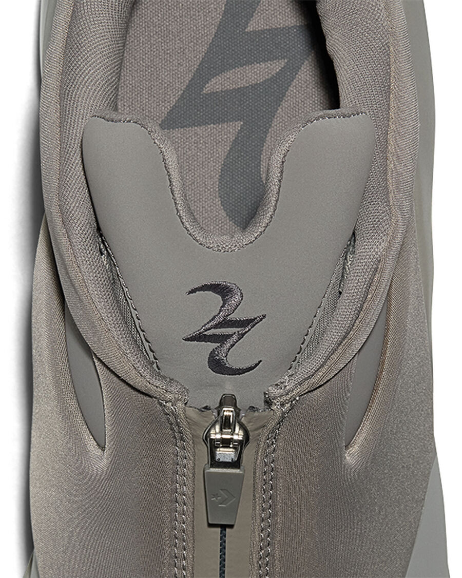 Basketball Low Top Shoe - Charm Black - Ares Gray