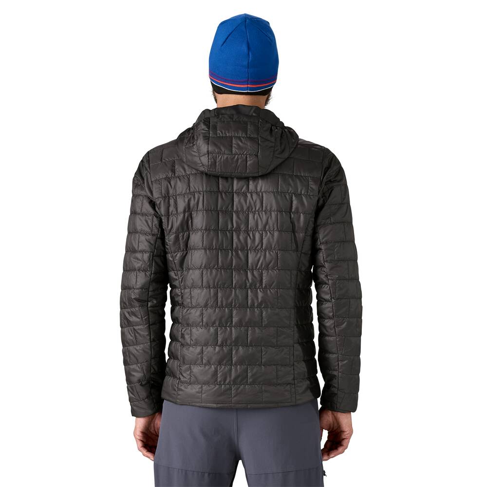Men's Insulated Hooded Jacket - Brown