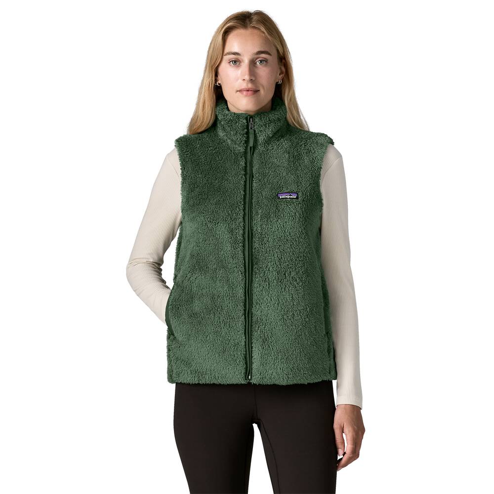 Women's High-Pile Fleece Vest - Taupe
