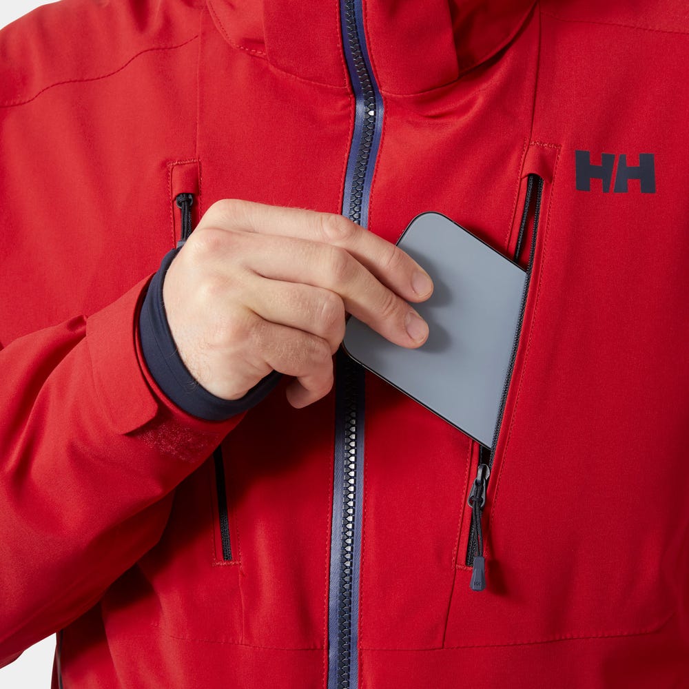 Men's Insulated Ski Jacket - Green