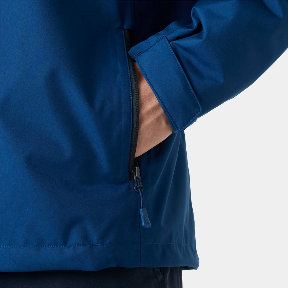 Men's Fleece-Lined Sailing Jacket - White
