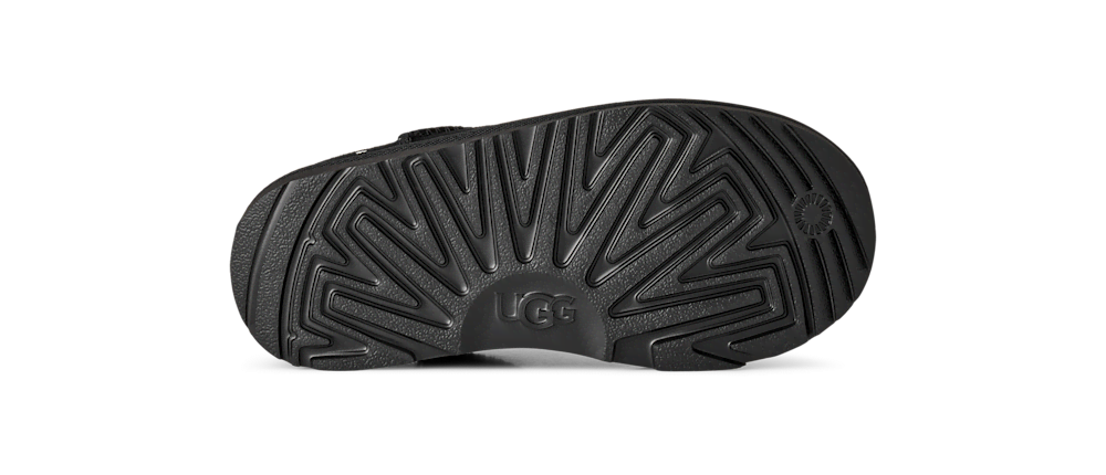 Kids' Low Suede Boot With Metallic Dots - Black