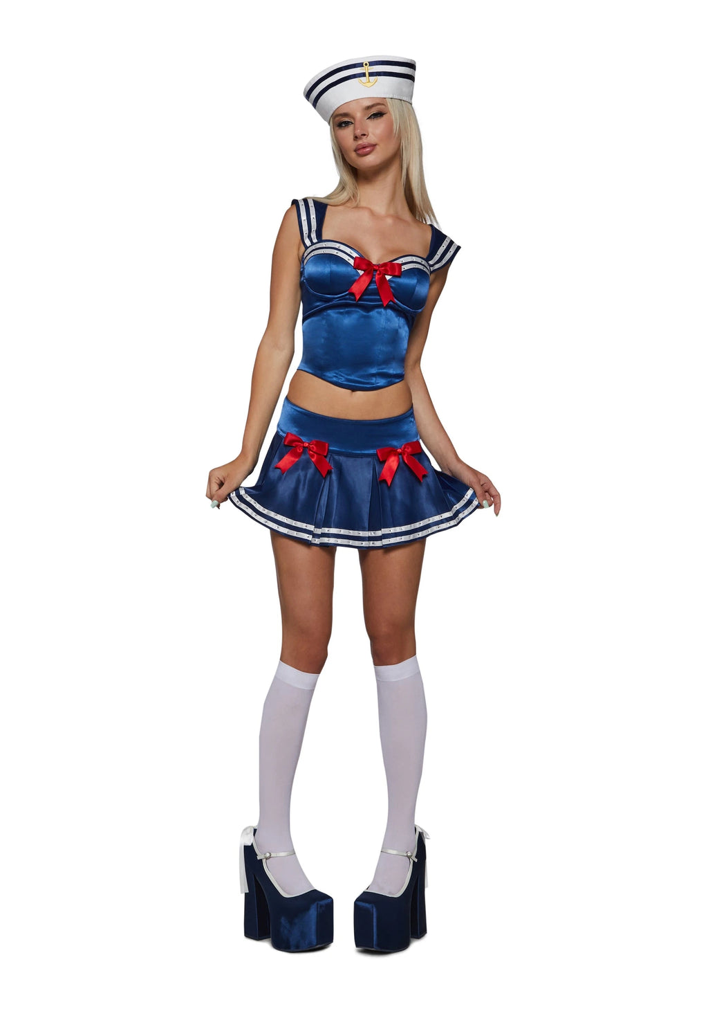 Blue Sailor Costume Set